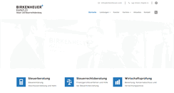 Desktop Screenshot of birkenheuer.com